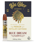 Big Chief - Blue Dream THC 1G Cartridge