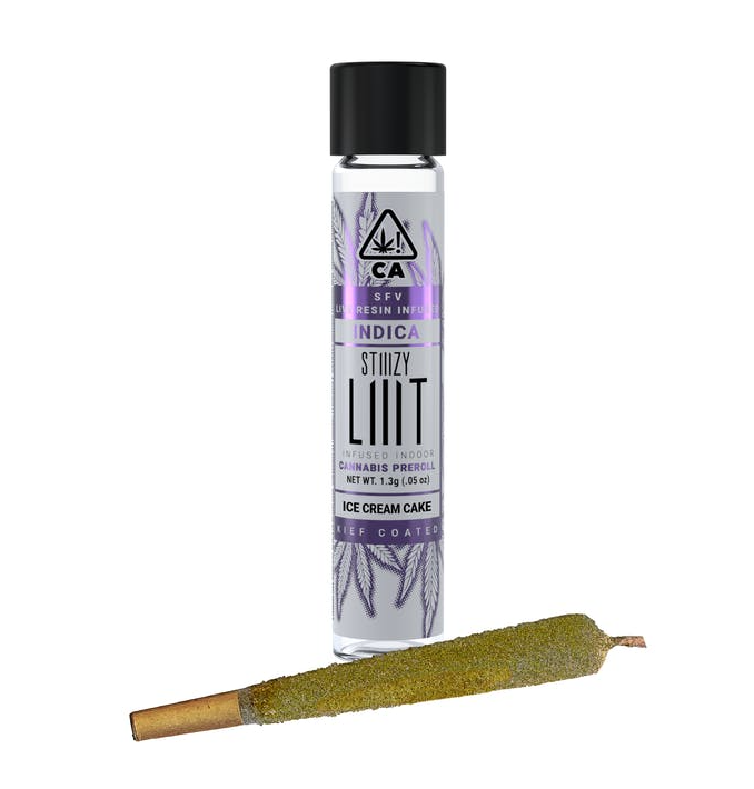 STIIIZY LIIIT Ice Cream Cake 1.3g Infused PreRoll (I) MedLeaf Delivery