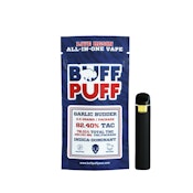 Buff Puff |Live Resin All-in-One Vape | 0.5g | Garlic Budder
