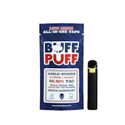 Buff Puff |Live Resin All-in-One Vape | 0.5g | Garlic Budder