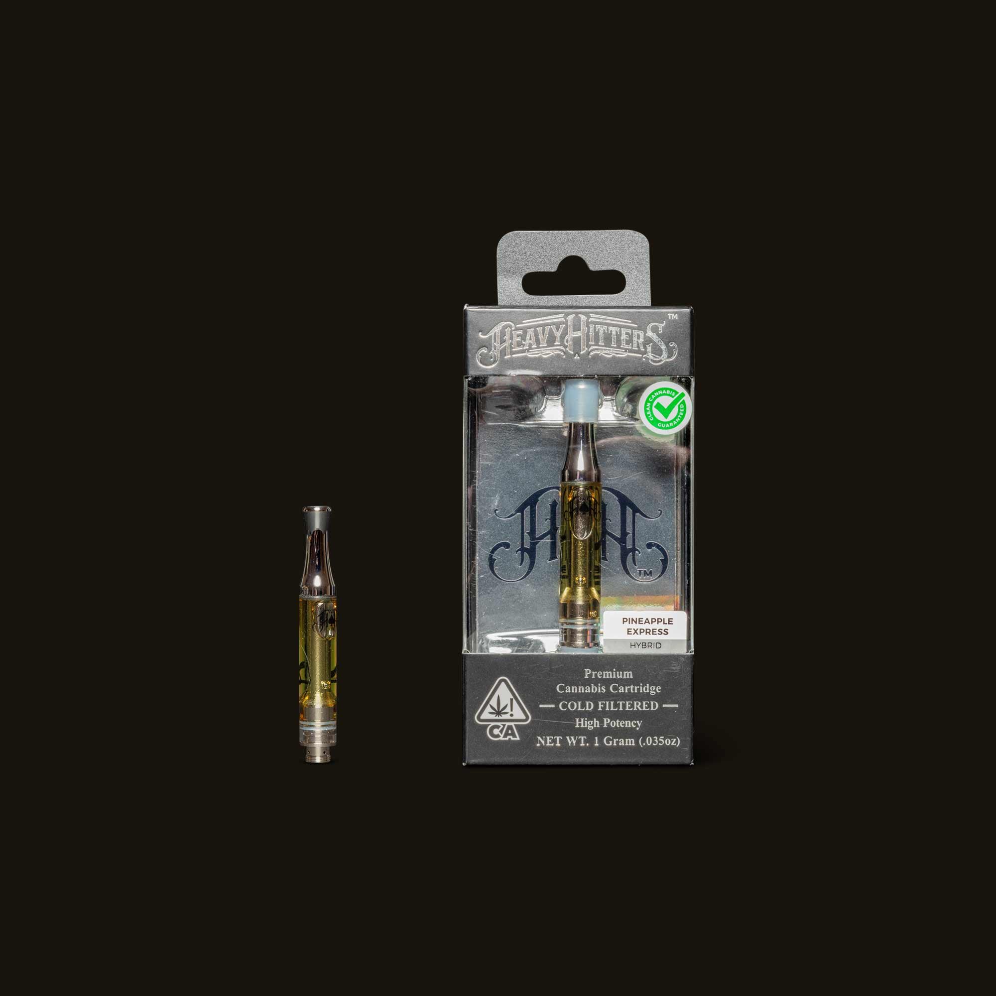 Heavy Hitters Pineapple Express 1g Cartridge Recreational Cannabis