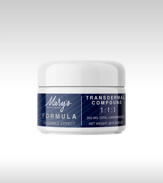 Marys Medicinals - Mary's Medicinals - The Formula Transdermal Compound - 1oz 1:1:1 THC:CBD:CBG Main Image