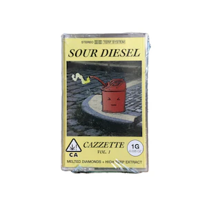 CAZZETTE - DISPOSABLE - SOUR DIESEL 1G - CAZZETTE