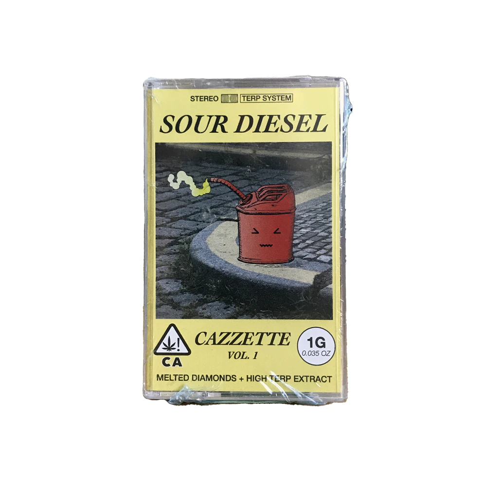CAZZETTE - DISPOSABLE - SOUR DIESEL 1G - CAZZETTE Main Image