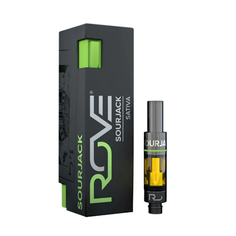 ROVE - Half Sour Jack -Sativa- 82.69% THC | 0.5g (Vape Cart) | Rove   -j10 Back