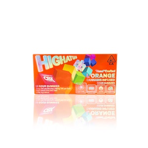 HIGHATUS - HIGHATUS - Edible - L'Orange - 10-Pack - Sour Gummies - 100MG