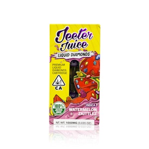 JEETER - JEETER JUICE - Vape Pen - Watermelon ZKZ - Liquid Diamonds - 1G