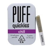QUICKIES - CHILL - INDICA BLEND (10PK) - PUFF