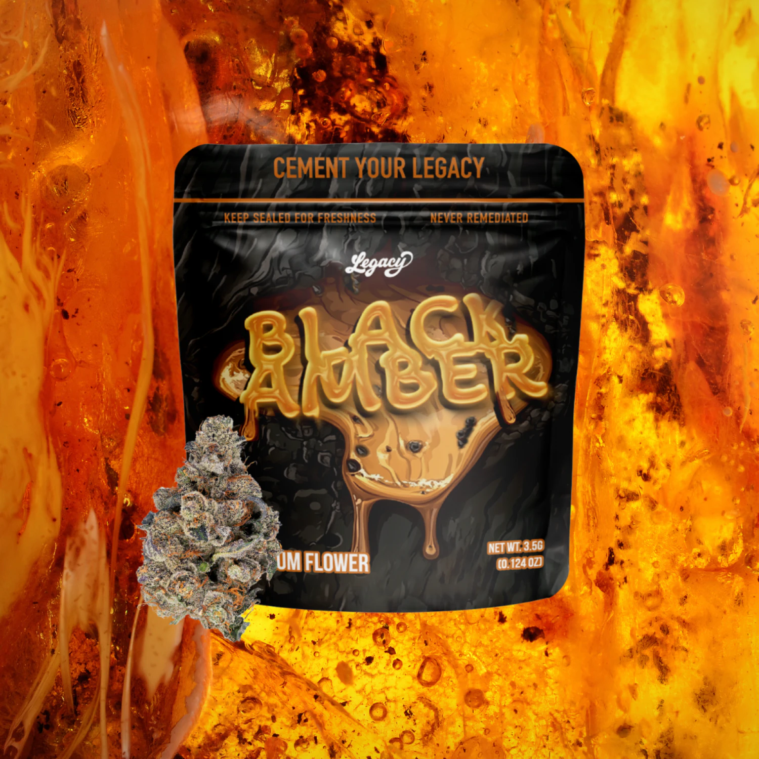 LEGACY - Legacy | Premium Flower | Black Amber | 3.5g Main Image