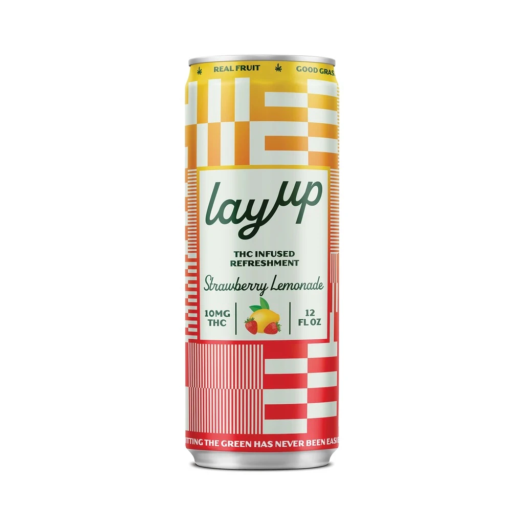 Layup - Layup - Strawberry Lemonade - 10mg THC - 12oz Beverage Main Image