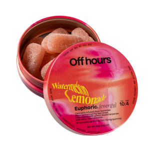 OFF HOURS - Off hours - Euphoric - Watermelon Lemonade (10mg) - 100mg - Edible