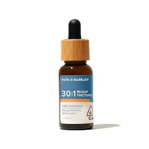 Papa & Barkley - Papa & Barkley - 30mL Tincture - Releaf 30:1 CBD:THC