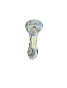 Glass - Speckled & Gold Fumed Spoon Hand Pipe