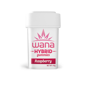WANA - WANA | 10pk Gummies | Organic Sour Raspberry | 100mg
