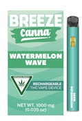 Breeze 1g Disposable  Vape cart - Watermelon Wave