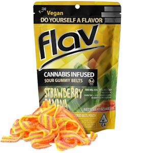 Flav - Flav - Strawberry Banana Belts - 100MG