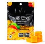 Heavy Hitters Gummy 100mg Tangerine Dream $22