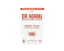 Dr. Norm's PROMO Red Velvet Cookies 100mg (10pk) Sativa