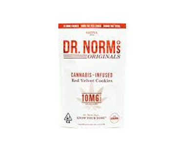 Dr. Norm's Red Velvet Cookies 100mg (10pk) Sativa