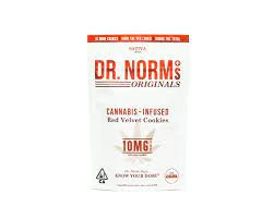 Dr. Norm's - Dr. Norm's Red Velvet Cookies 100mg (10pk) Sativa Main Image