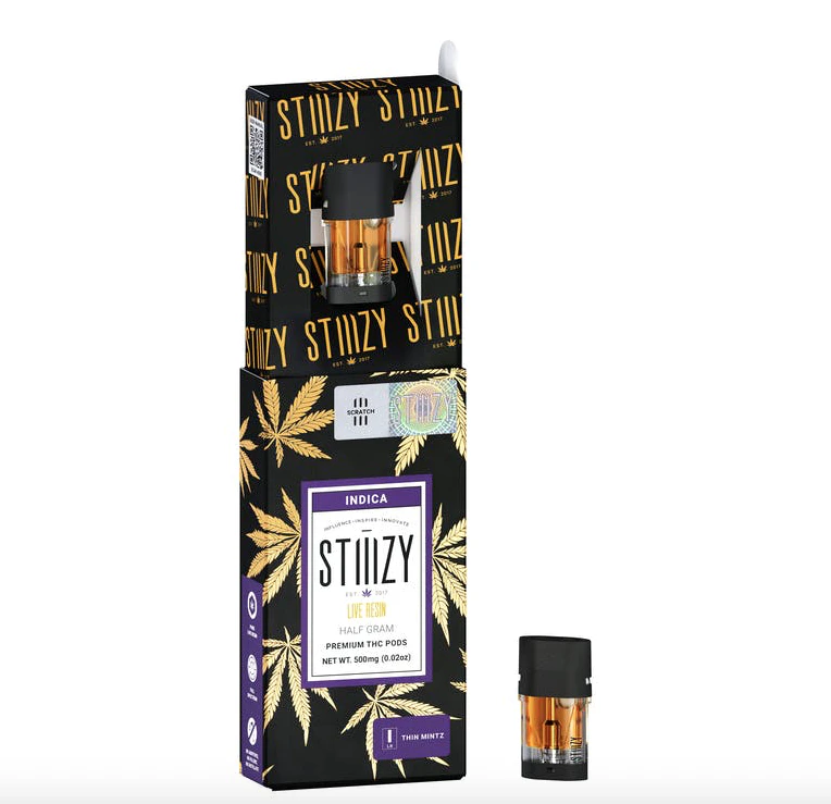 STIIIZY - Stiiizy - Thin Mintz - 0.5g Live Resin Pod Main Image