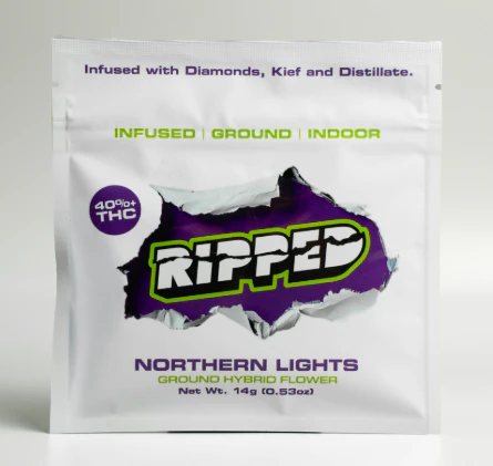 RIPPED - Ripped - Northern Lights - 14g Infused Ground Flower Main Image
