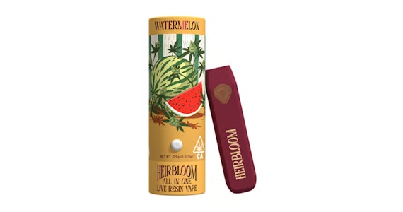 HEIRBLOOM - Heirbloom - Watermelon Live Resin AIO - 0.5g