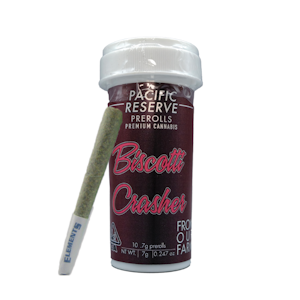 PACIFIC RESERVE - Biscotti Crasher 7g Pre-rolls 10pk - Pacific Reserve