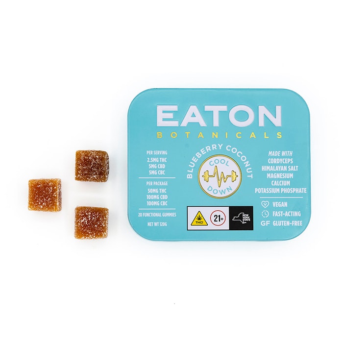 Eaton | Edible | Blueberry Coconut - Cool Down | 20-pack | 2.5mg