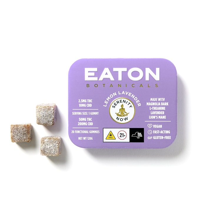 Eaton | Edible | Lemon Lavender - Serenety Now | 20-pack | 2.5mg