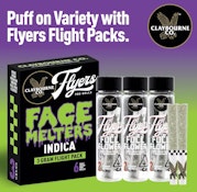 [Claybourne Co.] Variety Preroll 6 Pack - 3g - Face Melters (GMO, GG, HB) (I)