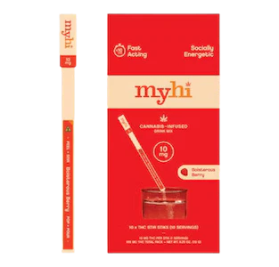 MyHi - Boisterous Berry | Stir Stick | 10mg x 10pk | MyHi