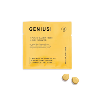 1906 - 1906 | Microdose Pill (4ct) | Genius | 10mg