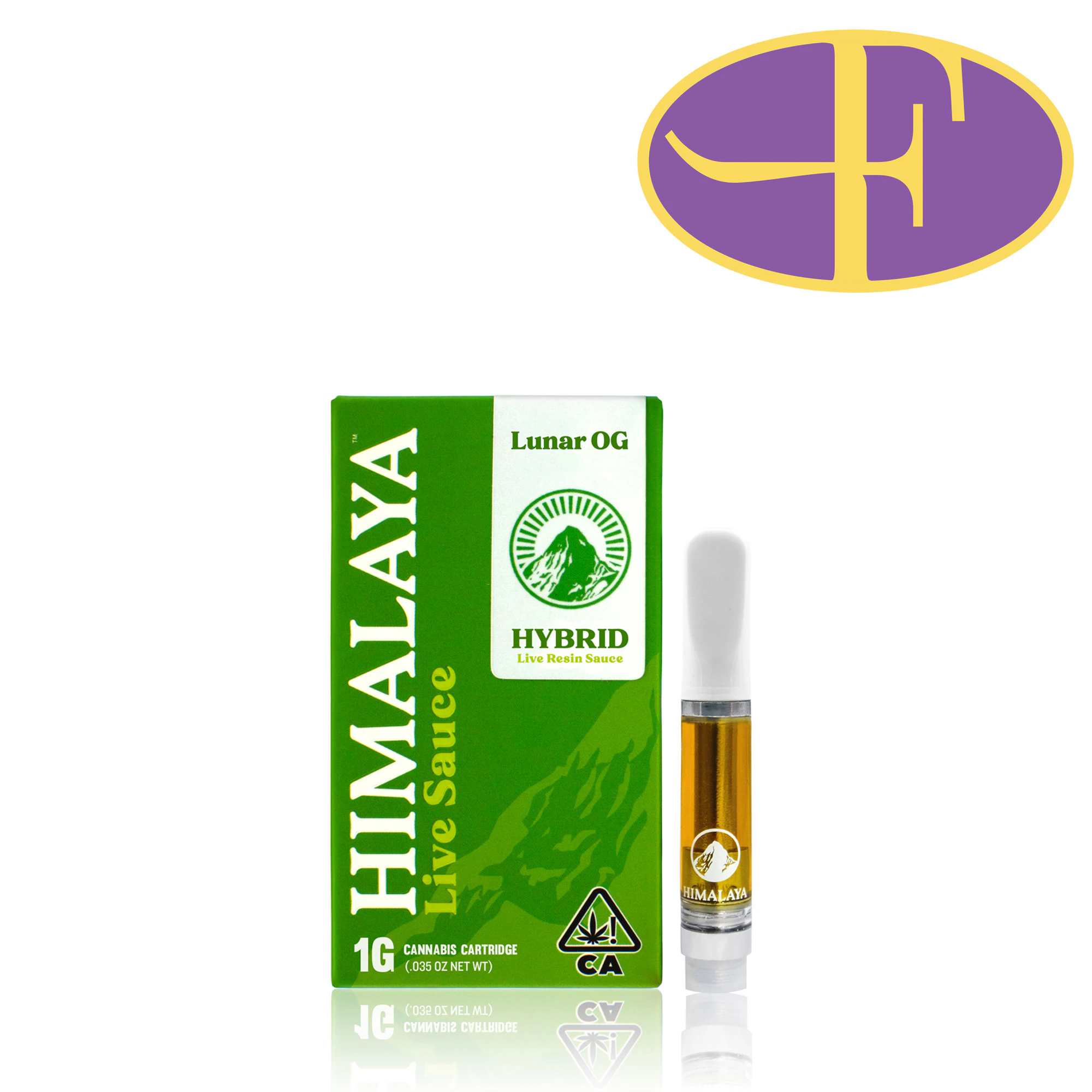 HIMALAYA - Lunar OG Live Resin Cartridge Main Image