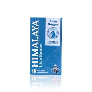 HIMALAYA - HIMALAYA - Cartridge - Alien Burger - Live Resin Sauce - 1G