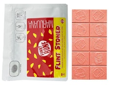 FUNNY BONE - FLINT STONED WHITE CHOCOLATE BAR 300MG