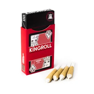 KING ROLL - [Kingroll Jr] Infused Preroll 4 Pack - 3g - Mimosa x Cali-O (S)