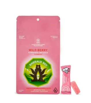 Emerald Sky - [Emerald Sky] THC Gummies - 100mg - Wild Berry (I) Main Image