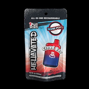 Hellavated - Hellavated Cloud Bar Bomb Pop AIO 1g