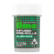 Lime - Alien Gas 5 Pack Mini Infused Prerolls 2.5g
