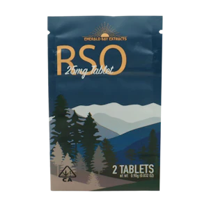 EMERALD BAY EXTRACTS - Strawberry Cough (S) | 25mg 2pk RSO Tablets | Emerald Bay Extracts