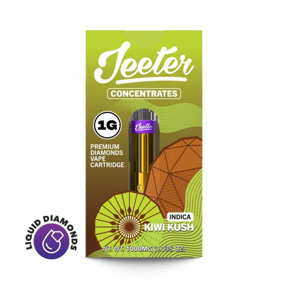 Jeeter - Kiwi Kush (I) | 1g Liquid Diamond Cart | Jeeter Main Image