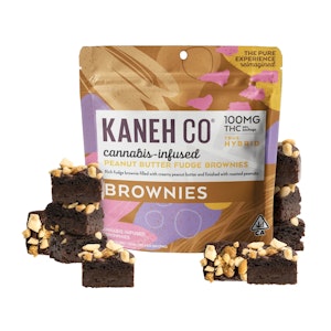 Kaneh Co. - Peanut Butter Fudge Brownies 100mg