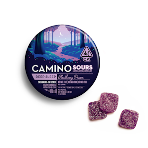 CAMINO - Camino Sours Blackberry Dream (I) CBN:THC:CBD Gummies 100mg