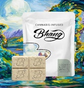 Bhang Cookies and Cream White Chocolate Bar Hybrid 200mg THC/20mg Per Pc (10 pieces)