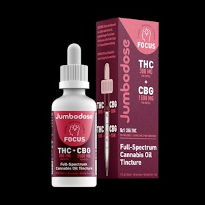 JUMBODOSE - Jumbodose " Focus" - 300 mg THC - 1500 mg CBG