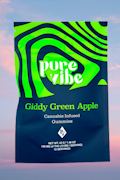 Pure Vibe - Giddy Green Apple - 100mg Live Rosin
