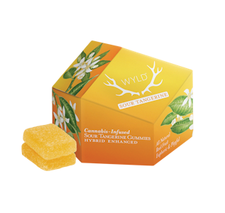 WYLD - Wyld | Gummies (10ct) | Sour Tangerine | 100mg