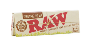 RAW | Organic Hemp Rolling Papers | 1 1/4in