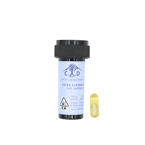 Carter's Aromatherapy Designs - 500mg C.A.D Extra Strength THC Capsules - (50mg - 10 Pack)